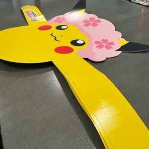 Pokémon Pikachu crown.  2019 cherry blossom.  Exclusive from Tokyo Pokemon cafe